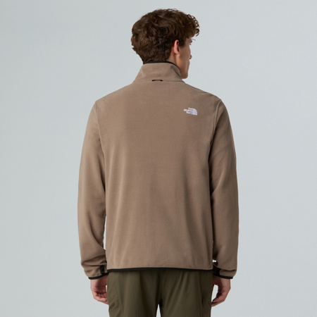 Polar męski The North Face GLACIER FLEECE brązowy NF0A8D0RBOW