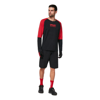 Longsleeve treningowy męski Oakley SWITCHBACK czarny FOA401893-02E