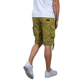 Spodenki męskie Alpha Industries JET zielone 191200-440