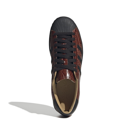 Buty sportowe męskie adidas SUPERSTAR VINTAGE brązowe JQ3258