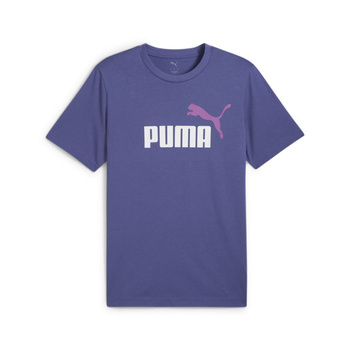 Koszulka męska Puma ESS 2 COLOR NO.1 LOGO niebieska 68470846