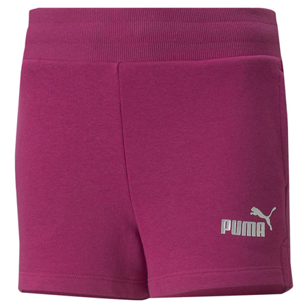 Spodenki dziewczęce Puma ESS+ różowe 84696314