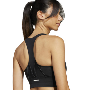 Stanik sportowy damski adidas RUN POCKET czarny JI5973