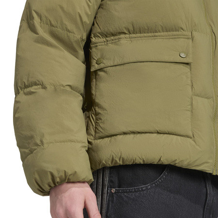 Kurtka puchowa męska adidas PUFFER zielona JW5817