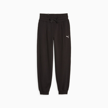 Spodnie dresowe damskie Puma HER HIGH-WAIST TR czarne 67600601