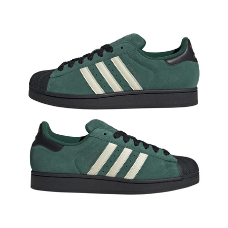 Buty sportowe męskie adidas SUPERSTAR II zielone JQ3219