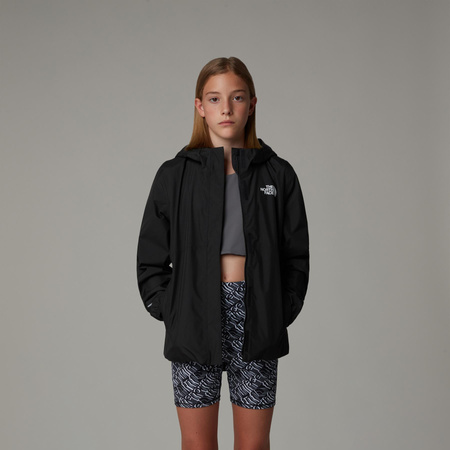 Kurtka przeciwdeszczowa dziewczęca The North Face ANTORA RAIN czarna NF0A8A49KX7