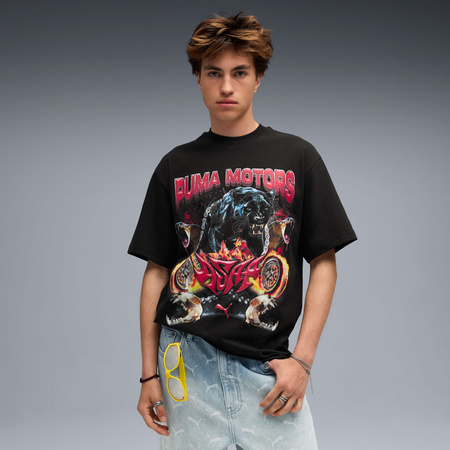 Koszulka męska Puma X A$AP ROCKY MOTORS czarna 63618801