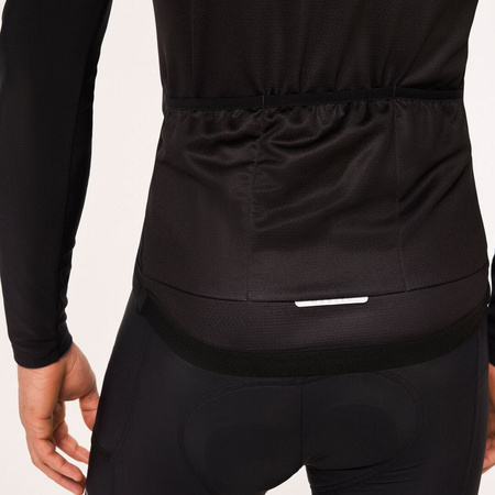 Longsleeve rowerowy męski Oakley CLIMA czarny FOA404911-02E