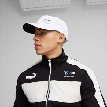 Czapka z daszkiem unisex Puma BMW MMS HERITAGE biała 02447902