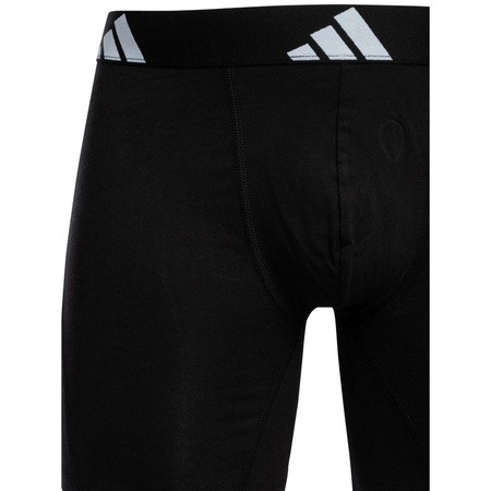 Bokserki męskie adidas ACTIVE FLEX SHORTS 3-PACK czarne 4AM004-000