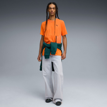 Koszulka męska Puma PUMATECH POCKET pomarańczowa 62967326