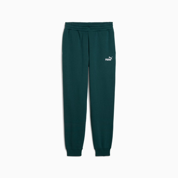 Spodnie dresowe męskie Puma ESS NO.1 LOGO FL CL zielone 68260775