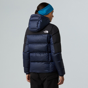 Kurtka puchowa z kapturem damska The North Face DIABLO DOWN 2.0 niebieska NF0A8E13A1C