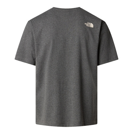 Koszulka męska The North Face VARSITY GRAPHIC szara NF0A89DGDYY