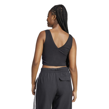 Top sportowy damski adidas ESSENTIALS SMALL LOGO czarny JE1321
