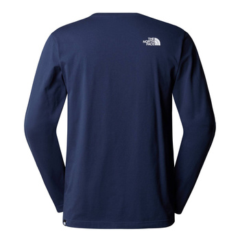 Longsleeve męski The North Face SIMPLE DOME granatowy NF0A87QN8K2