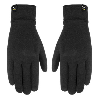 Rękawiczki unisex Salewa CRISTALLO LINER czarne 00-0000028214_0910