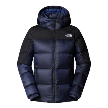 Kurtka puchowa z kapturem damska The North Face DIABLO DOWN 2.0 niebieska NF0A8E13A1C