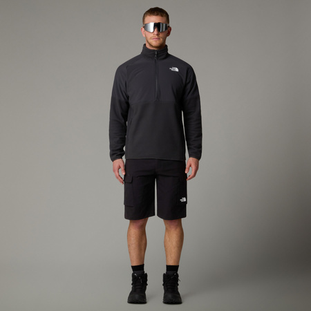 Polar męski The North Face GLACIER 1/2 ZIP czarny NF0A89JHU8M