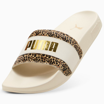 Klapki damskie Puma LEADCAT 2.0 ANIMAL FLAIR beżowe 40288001