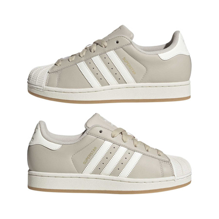 Buty sportowe damskie adidas SUPERSTAR II beżowe IH4145