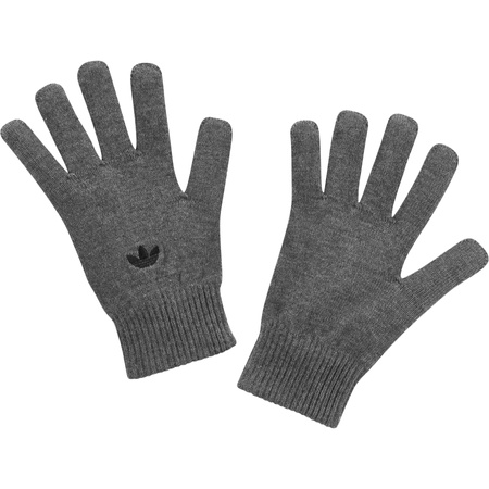 Rękawiczki zimowe unisex adidas ADICOLOR szare JW7909