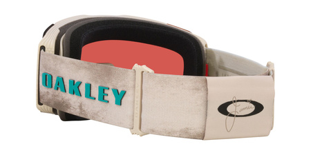 Gogle narciarskie unisex Oakley LINE MINER PRO L beżowe OO7136-15