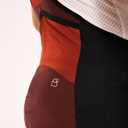 Spodenki rowerowe męskie Oakley OFF GRID CARGO BIB bordowe FOA405436-9B2