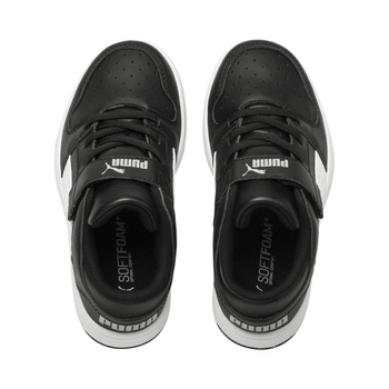 Buty sportowe dziecięce Puma REBOUND LAYUP LO SL V PS czarne 37049202