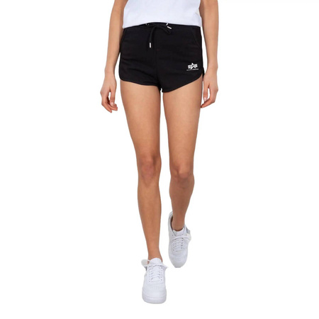 Spodenki damskie Alpha Industries BASIC czarne 116054-03