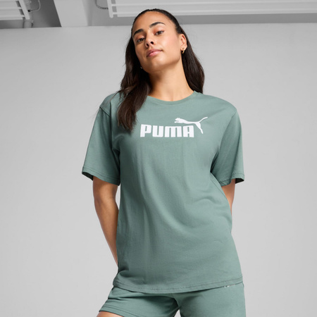 Koszulka męska Puma ESS NO. 1 LOGO RELAXED zielona 68497030