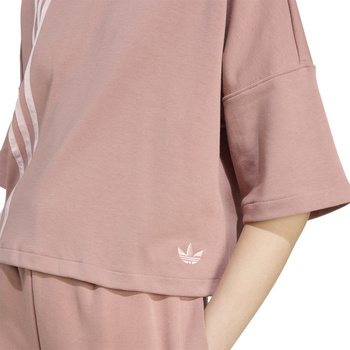 Koszulka damska adidas 3 STRIPES różowa JW3613