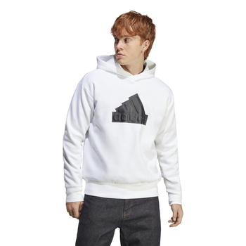 Bluza z kapturem męska adidas FUTURE ICONS BOS biała IC3746