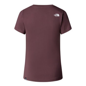Koszulka damska The North Face SIMPLE DOME fioletowa NF0A87NHBQ7