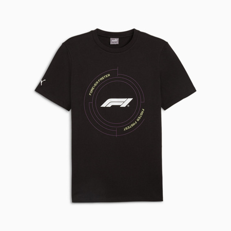 Koszulka męska Puma F1 ESS GRAPHIC czarna 62641501