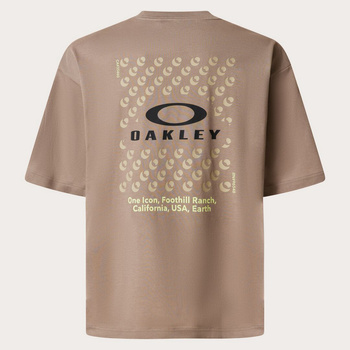 Koszulka męska Oakley ENHANCE QDC GRIP 4.0 beżowa FOA407663-881