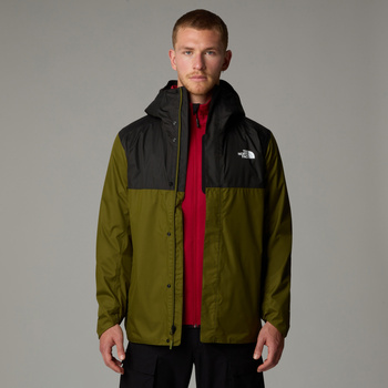 Kurtka wodoodporna męska The North Face QUEST zielona NF0A3YFMRMO