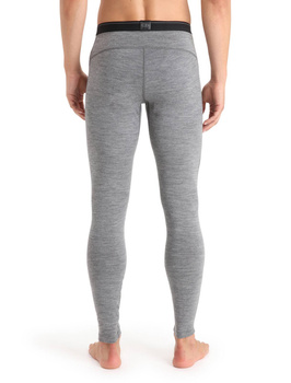 Legginsy termiczne męskie Icebreaker 200 OASIS szare IB104369013