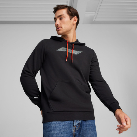 Bluza z kapturem męska Puma F1 LOGO GRAPHIC czarna 62569301