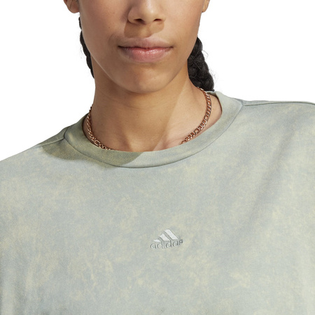 Koszulka damska adidas ALL SZN FL szara IL3265