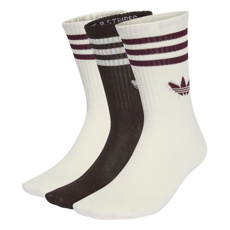 Skarpety unisex adidas 3-STRIPES 3-PACK wielokolorowe KD8253
