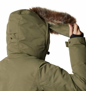 Płaszcz zimowy damski Columbia LITTLE SI zielony 1957693397