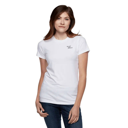 Koszulka damska Black Diamond SKI MOUNTAINEERING biała AP7301541006