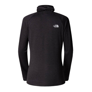 Longsleeve do biegania damski The North Face FLEX WARM grafitowy NF0A894N5S5