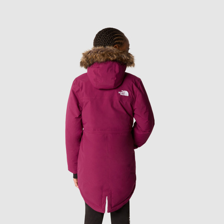Kurtka zimowa dziewczęca The North Face ARCTIC bordowa NF0A82Y4I0H