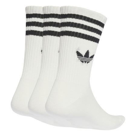Skarpety unisex adidas 3-STRIPES 3-PACK białe JV7401