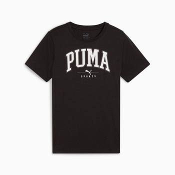 Koszulka chłopięca Puma SQUAD BIG GRAPHIC czarna 68277201