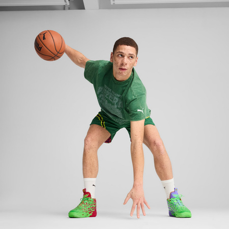 Koszulka męska Puma HOOPS X TMNT I zielona 63092802