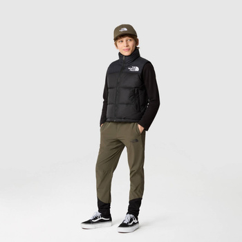 Bezrękawnik puchowy dziecięcy The North Face 1996 RETRO NUPTSE czarny NF0A82WXJK3